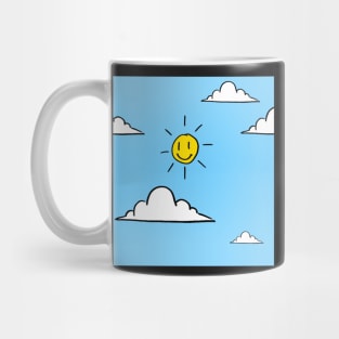 Happy Sun Print Mug